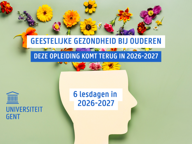 Geestelijke gezondheid bij oudere volwassenen vanuit bio-psycho-sociale invalshoek 2026-2027