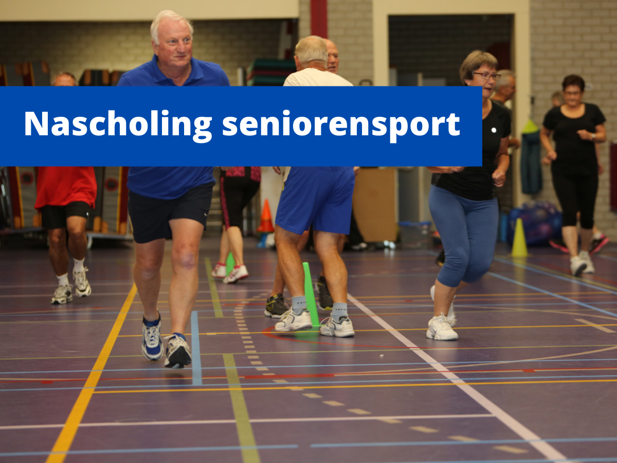 Nascholing seniorensport op 7 maart